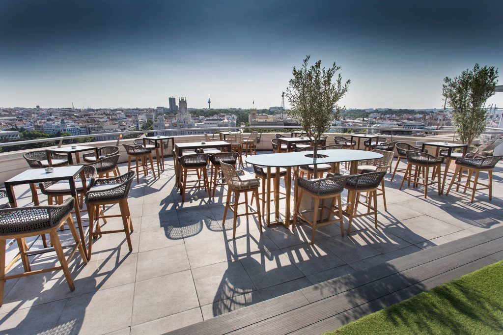 The best restaurants with views in Madrid