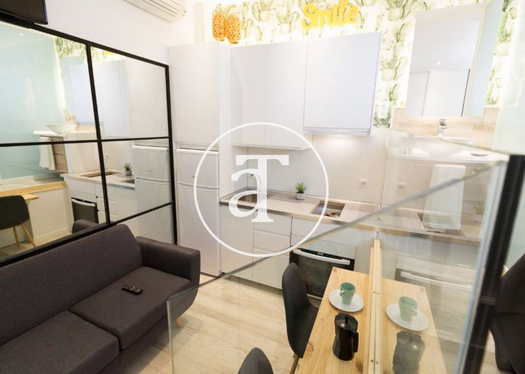 Monthly rental studio in Carrer de Garcia Cea 1