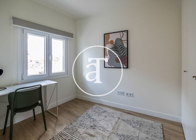 Appartement d'une chambre à louer temporairement avec terrasse près de la Plaza Castilla 5
