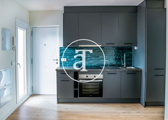 Appartement d'une chambre à louer temporairement avec terrasse près de la Plaza Castilla 3