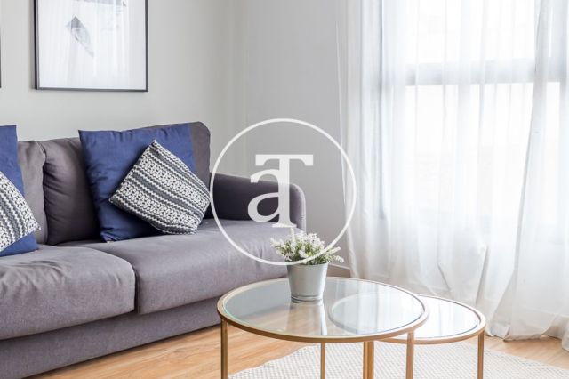 Duplex d'une chambre à louer temporairement près de la gare Puerta de Atocha 5