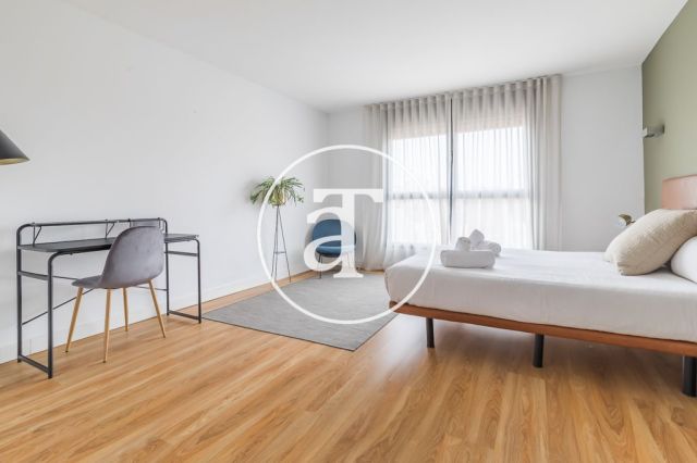 Duplex d'une chambre à louer temporairement près de la gare Puerta de Atocha 22