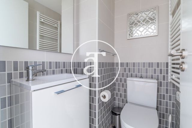 Duplex d'une chambre à louer temporairement près de la gare Puerta de Atocha 16
