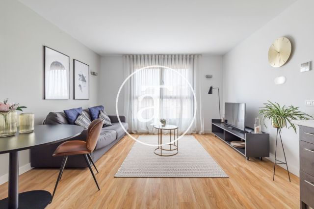 Duplex d'une chambre à louer temporairement près de la gare Puerta de Atocha 2