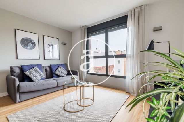 Duplex d'une chambre à louer temporairement près de la gare Puerta de Atocha 9