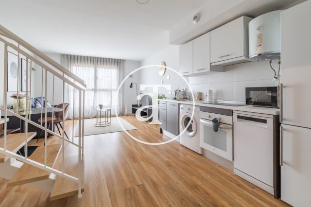Duplex d'une chambre à louer temporairement près de la gare Puerta de Atocha 12