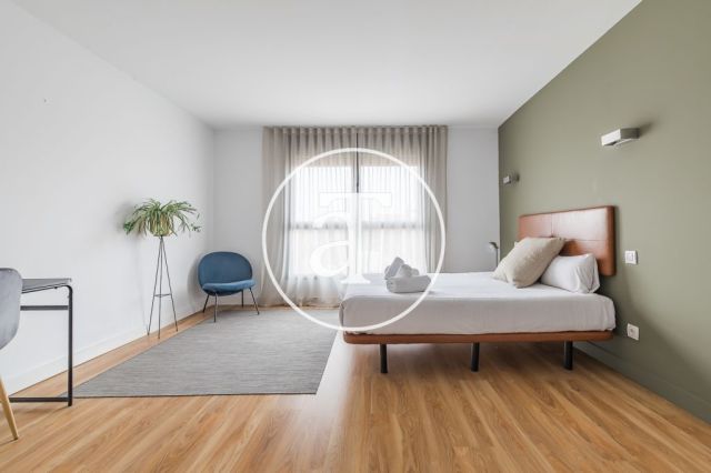 Duplex d'une chambre à louer temporairement près de la gare Puerta de Atocha 21