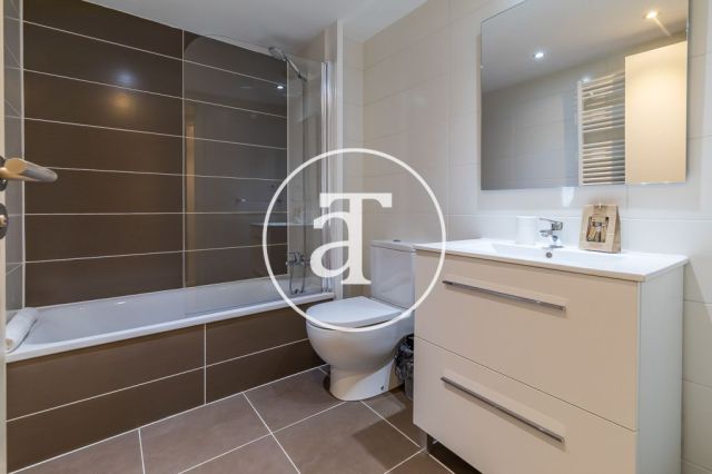 Duplex d'une chambre à louer temporairement près de la gare Puerta de Atocha 25