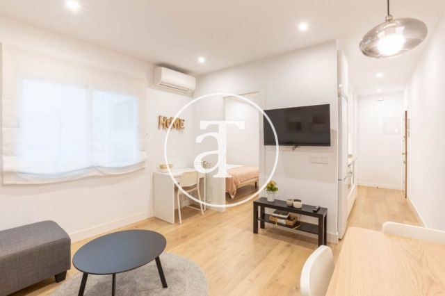Monthly rental apartment with 1 bedroom in Chamartin