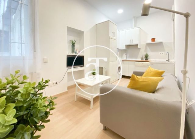 Monthly rental apartment with 1 bedroom and 1 bathroom very close to Gran Via 1