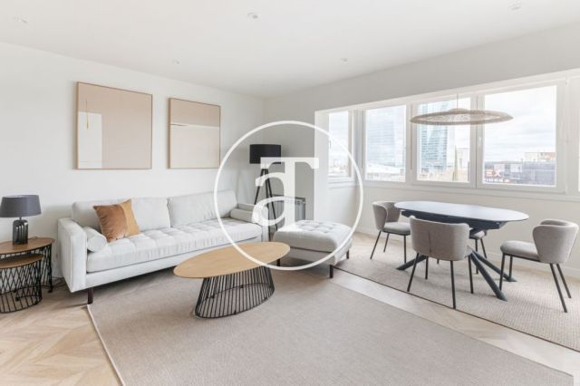 Monthly rental apartment with 2 bedrooms and 2 bathrooms in the Castilla - Chamartin neighborhood