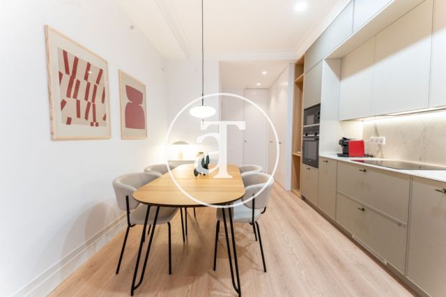 Monthly rental apartment of 1 bedroom suite with bathroom and balcony in Centro - Justicia neighborhood 18