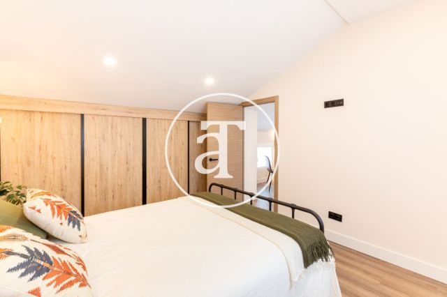 Ático de alquiler temporal de 2 habitaciones y 1 baños en Prosperidad Chamartín 21