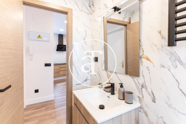 Ático de alquiler temporal de 2 habitaciones y 1 baños en Prosperidad Chamartín 22