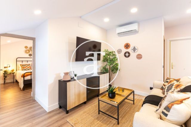 Ático de alquiler temporal de 2 habitaciones y 1 baños en Prosperidad Chamartín 9