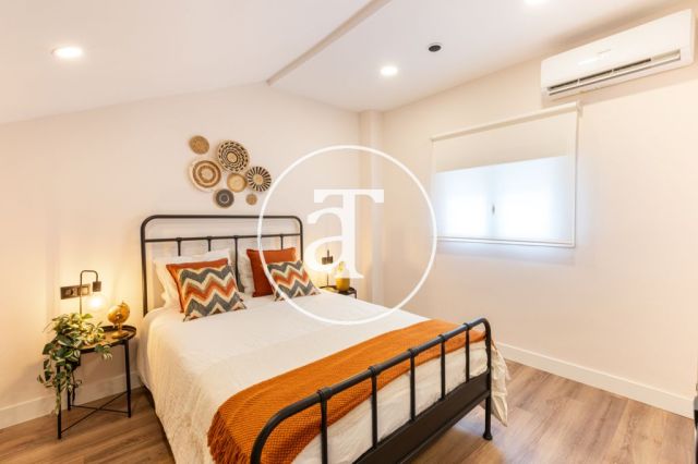 Ático de alquiler temporal de 2 habitaciones y 1 baños en Prosperidad Chamartín 12