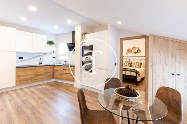 Ático de alquiler temporal de 2 habitaciones y 1 baños en Prosperidad Chamartín 8