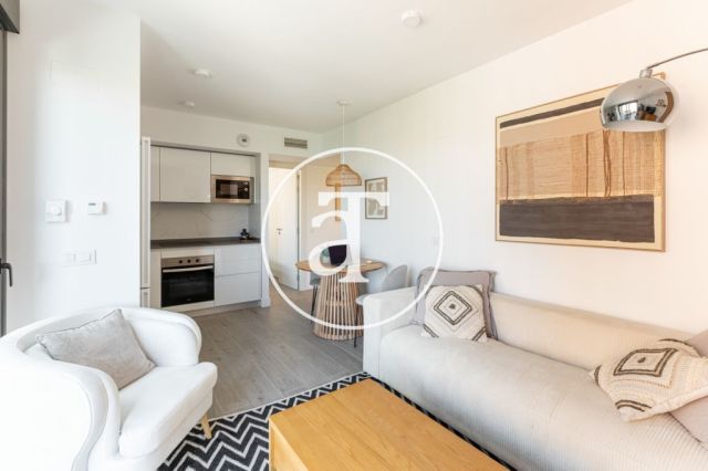 Appartement de 1 chambre à louer temporairement avec grande terrasse à Arganzuela - Impérial avec vue sur la rivière Manzanares 6