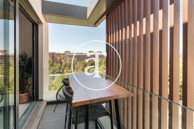 Appartement de 1 chambre à louer temporairement avec grande terrasse à Arganzuela - Impérial avec vue sur la rivière Manzanares 4