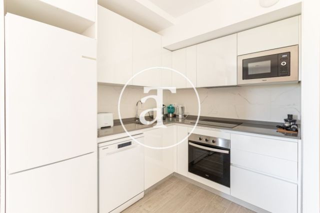 Appartement de 1 chambre à louer temporairement avec grande terrasse à Arganzuela - Impérial avec vue sur la rivière Manzanares 7