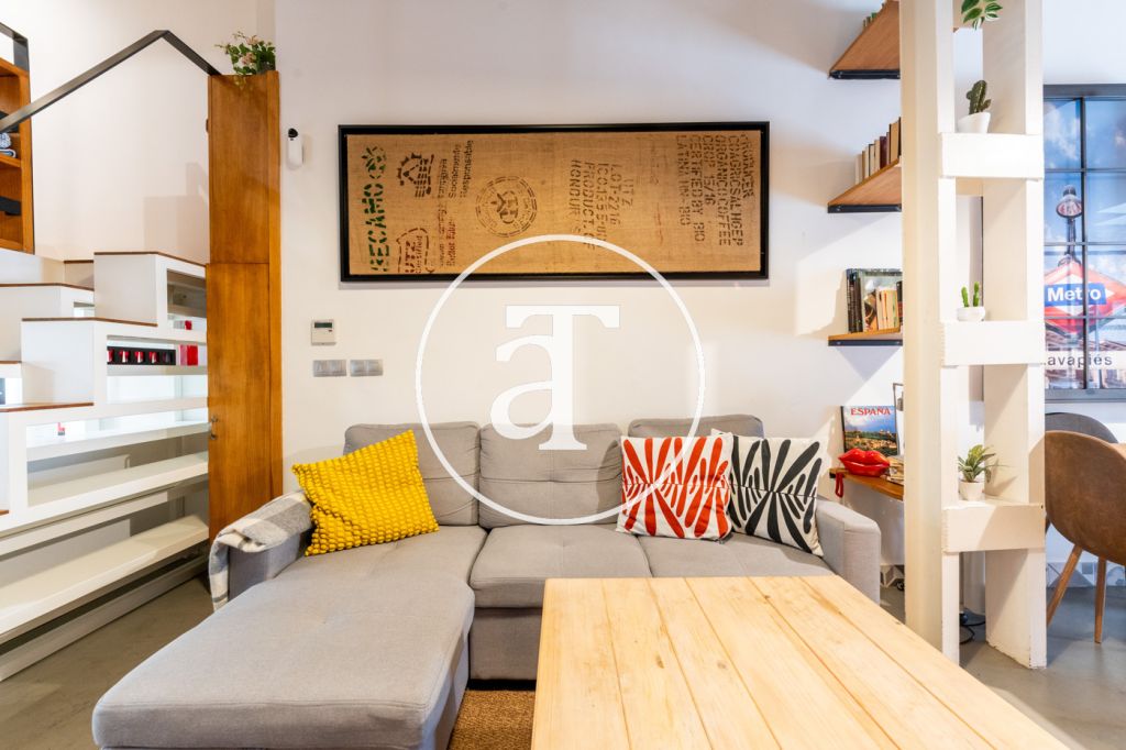 Piso de alquiler temporal de 1 habitación y 1 baño en el centro de Madrid 9