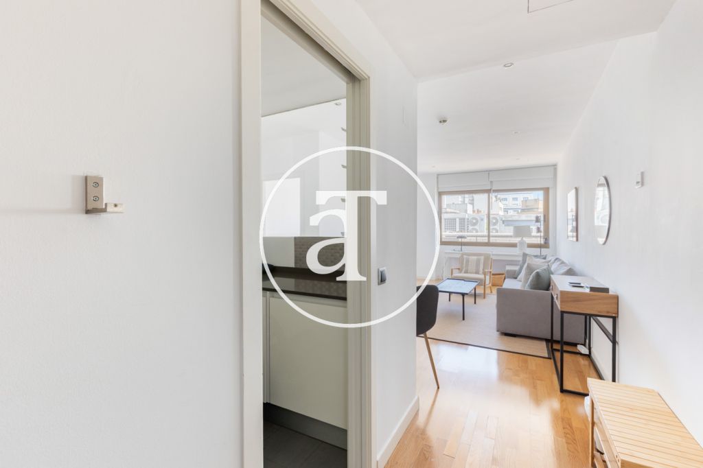 Piso de alquiler temporal de 1 habitación con vestidor y 1 baño en Salamanca 18