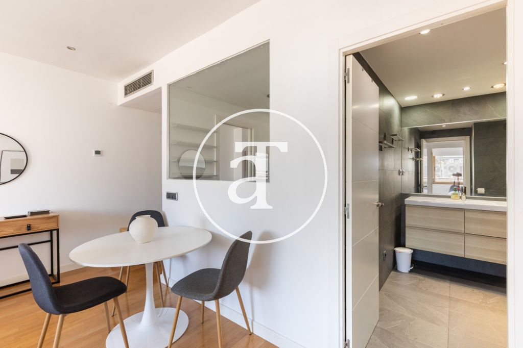 Piso de alquiler temporal de 1 habitación con vestidor y 1 baño en Salamanca 10