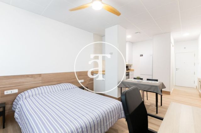 Studio à louer temporairement avec 1 chambre et 1 salle de bain à Latina, avec accès direct aux parcs et aux espaces verts. 9