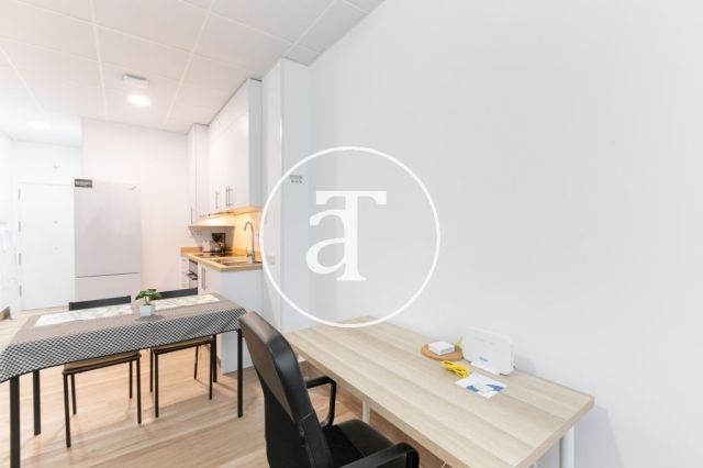 Studio 1 chambre, 1 salle de bain à louer pour courte durée à Latina 7
