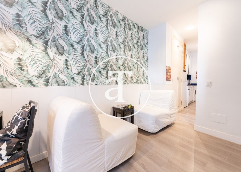 Monthly rental apartment with 1 bedroom and 1 bathroom in the center of Madrid 2