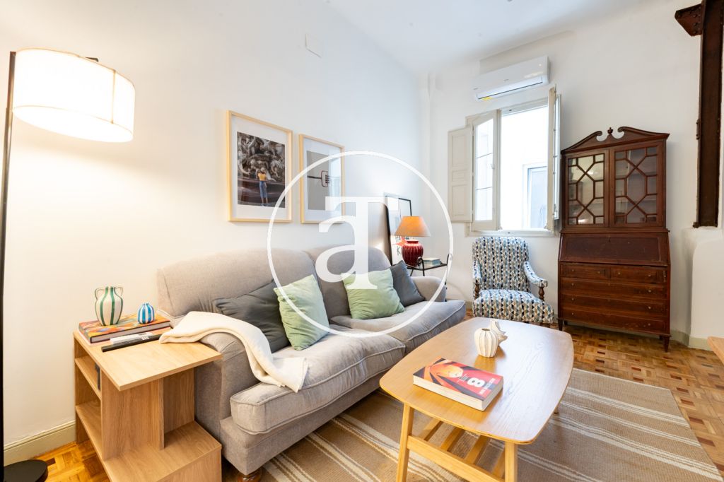 Appartement en location temporaire avec 2 chambres et 1 salle de bain à proximité du parc du Retiro