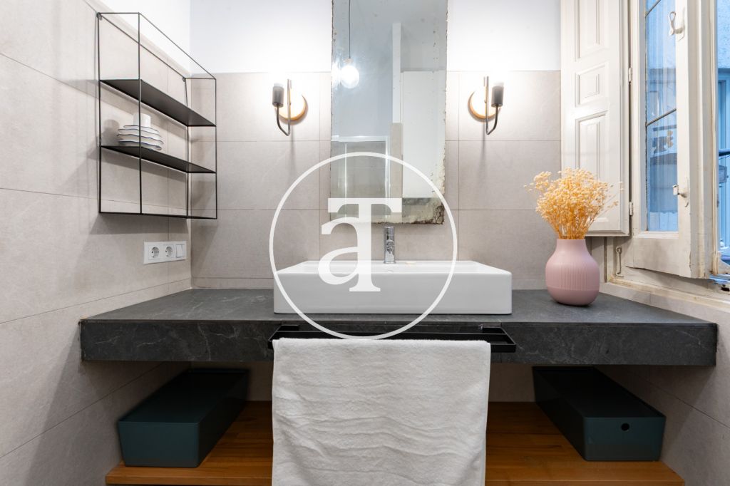 Appartement en location temporaire avec 2 chambres et 1 salle de bain à proximité du parc du Retiro 21