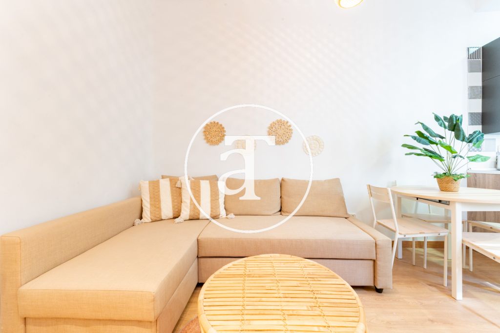 Appartement en location temporaire avec 2 chambres et 1 salle de bain à proximité du parc du Retiro 2