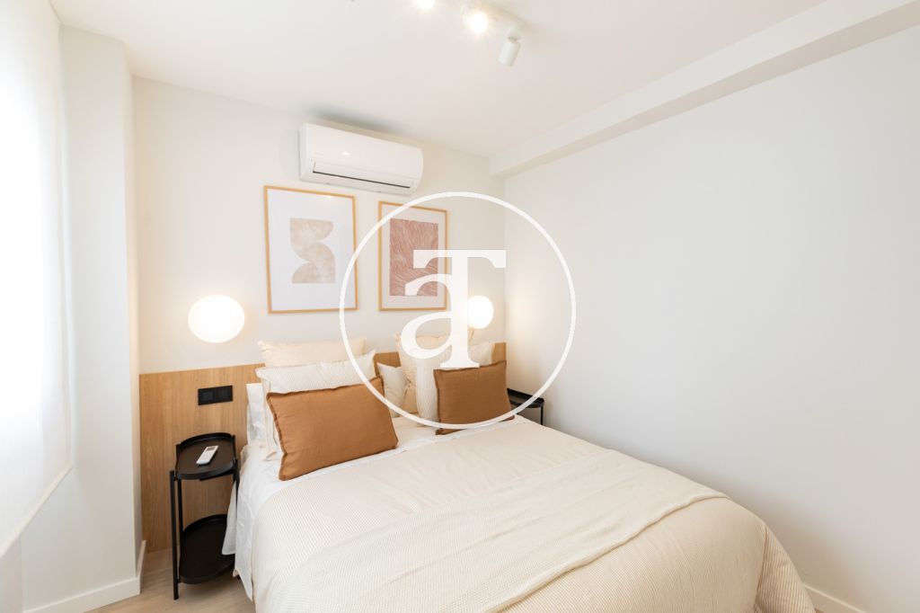 Appartement en location temporaire avec 3 chambres, 2 salles de bains et balcon à proximité de Vista Alegre 30