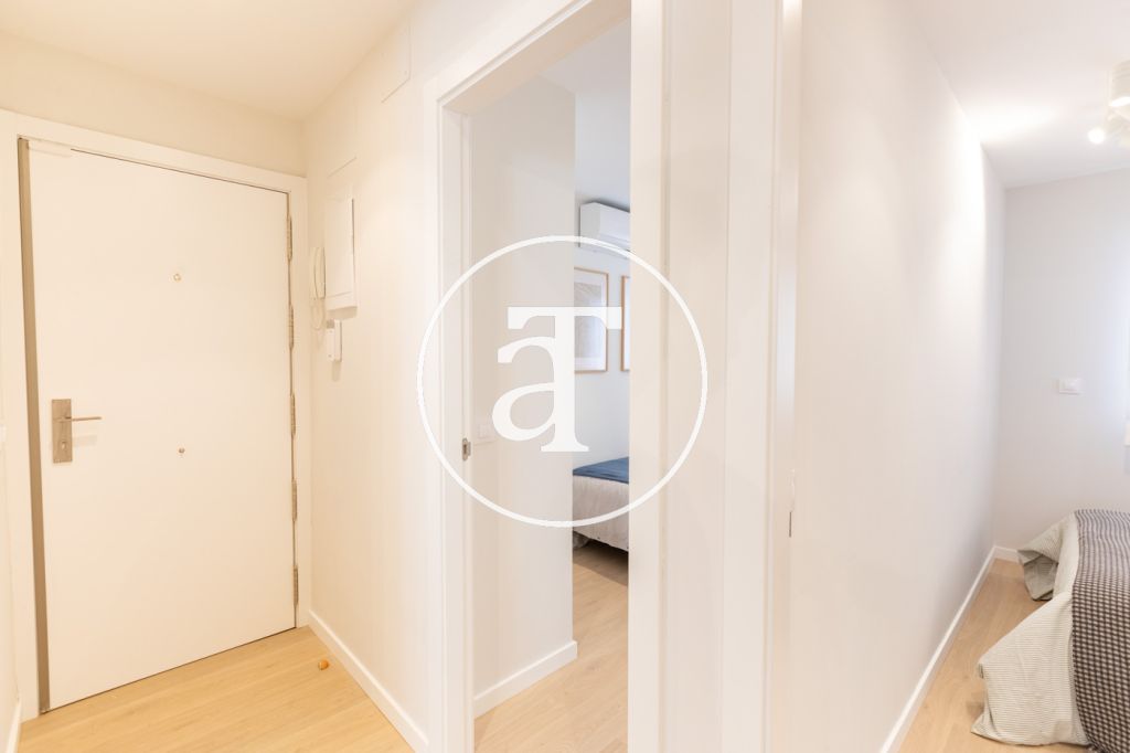 Appartement en location temporaire avec 3 chambres, 2 salles de bains et balcon à proximité de Vista Alegre 12