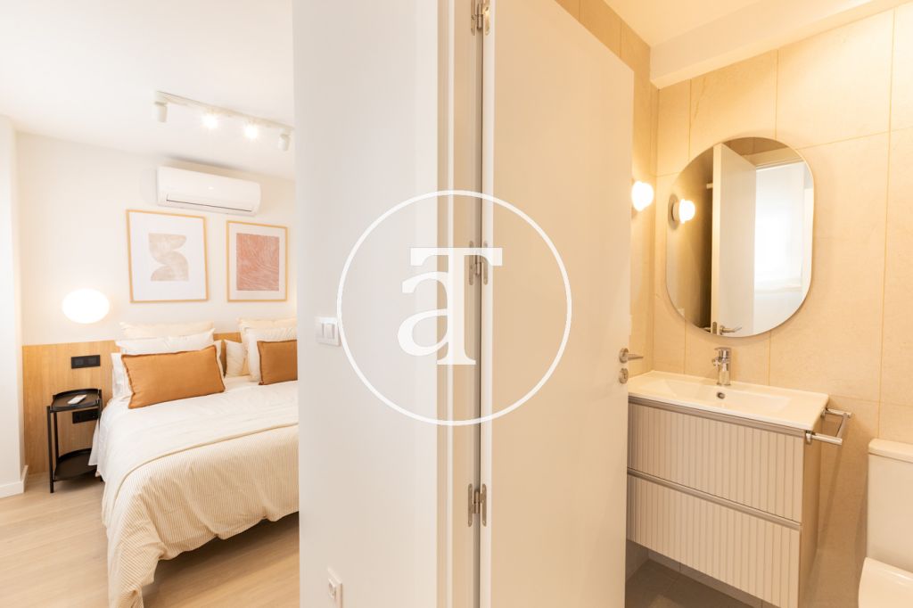 Appartement en location temporaire avec 3 chambres, 2 salles de bains et balcon à proximité de Vista Alegre 29