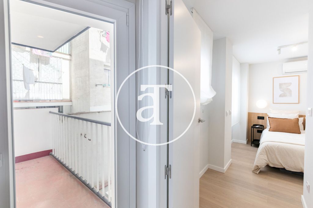 Appartement en location temporaire avec 3 chambres, 2 salles de bains et balcon à proximité de Vista Alegre 28