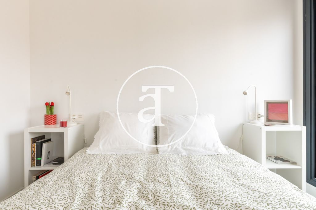 Monthly rental apartment with 2 bedrooms and 2 bathrooms with terrace and pool in Arganzuela 25