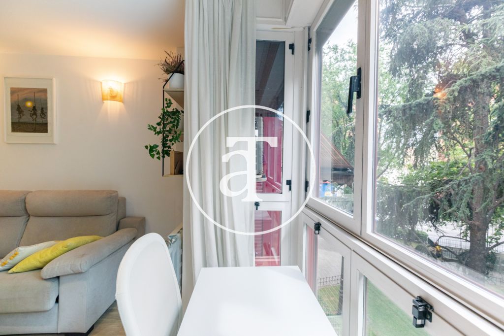 Appartement temporaire à louer avec 1 chambre et 1 salle de bain à Arganzuela 5