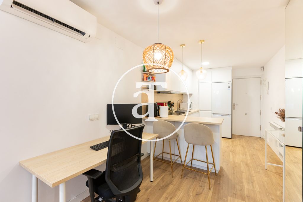 Appartement temporaire à louer avec 1 chambre et 1 salle de bain à Arganzuela 8