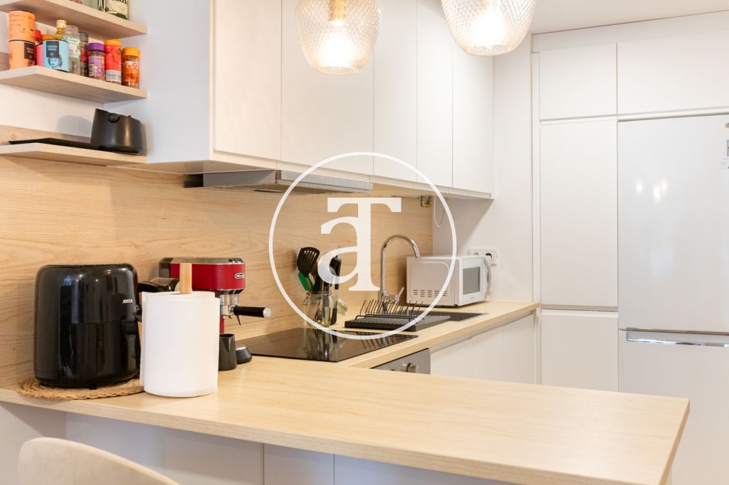 Appartement temporaire à louer avec 1 chambre et 1 salle de bain à Arganzuela 11