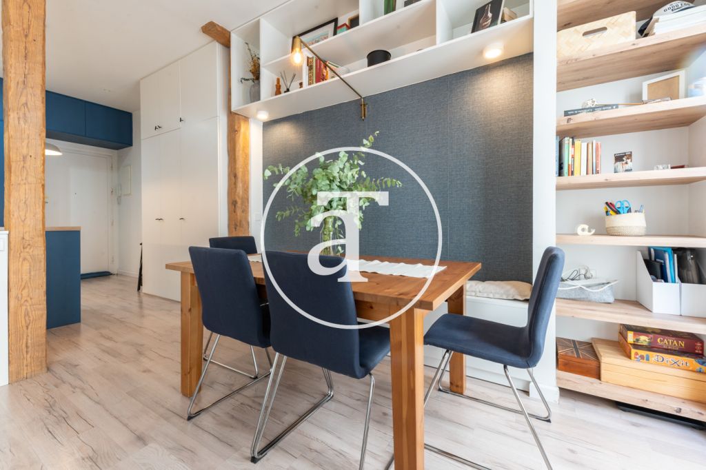 Monthly rental apartment with 2 bedrooms and 1 bathroom in Justicia in the center of Madrid