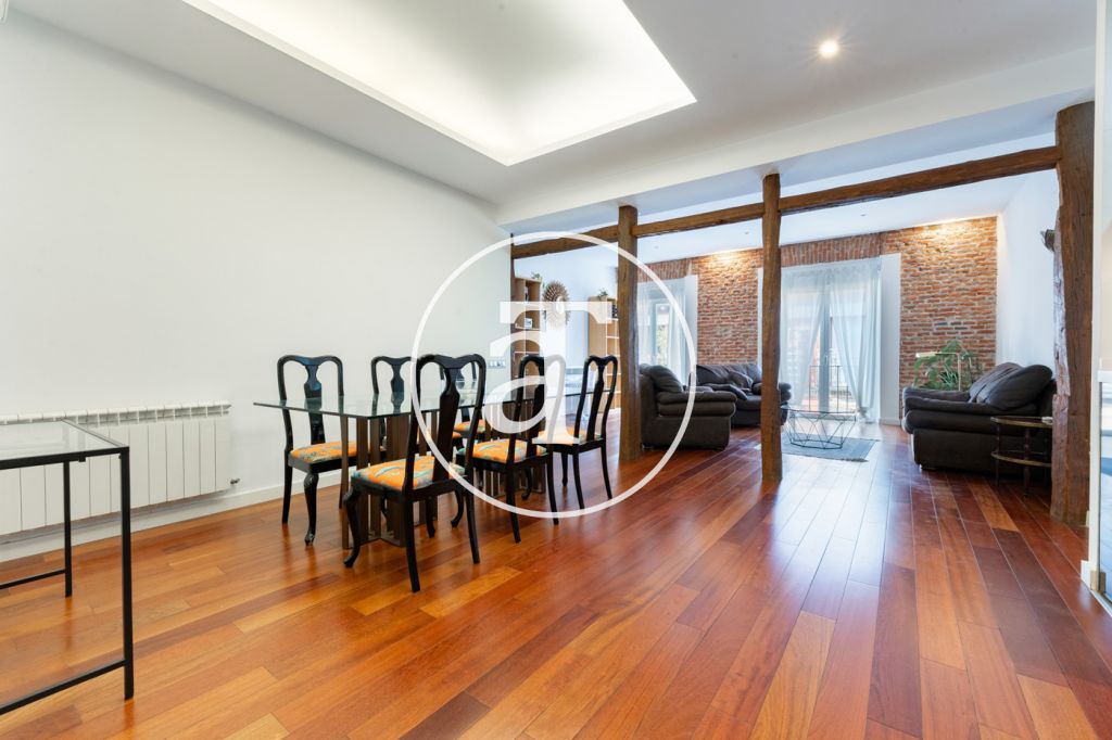 Monthly rental apartment with 1 bedroom suite with balcony and optional parking in La Latina 9