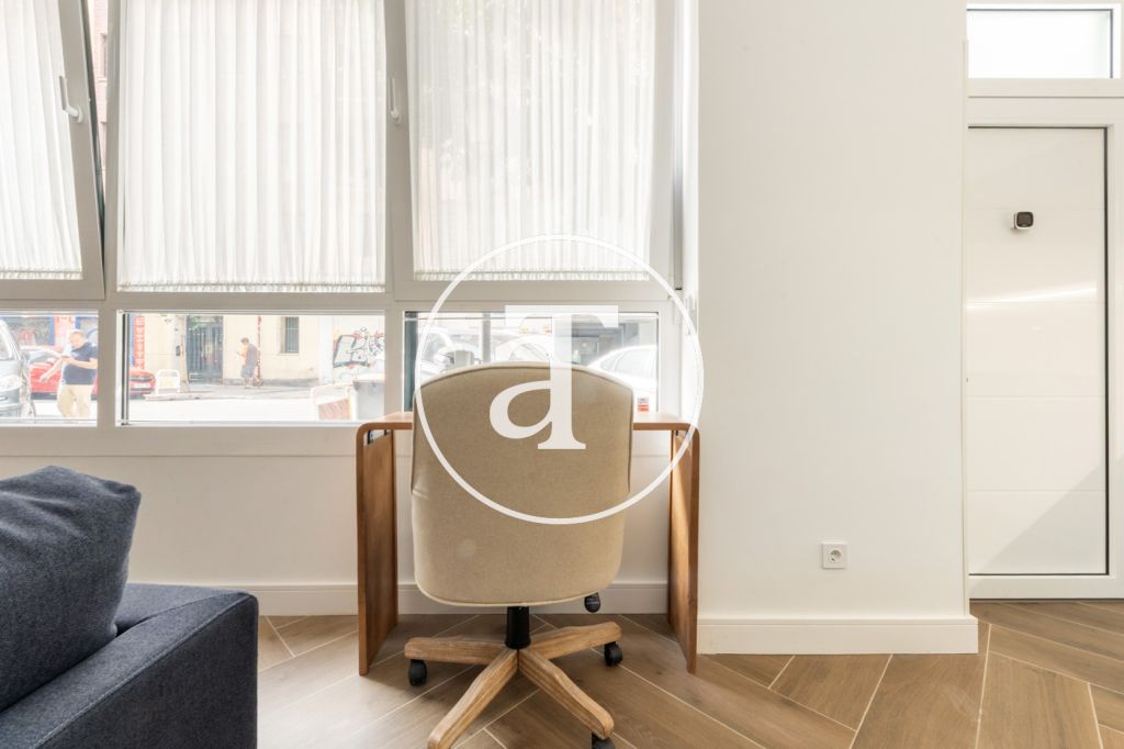 Monthly rental studio with bedroom and 1 bathroom in Arganzuela 10