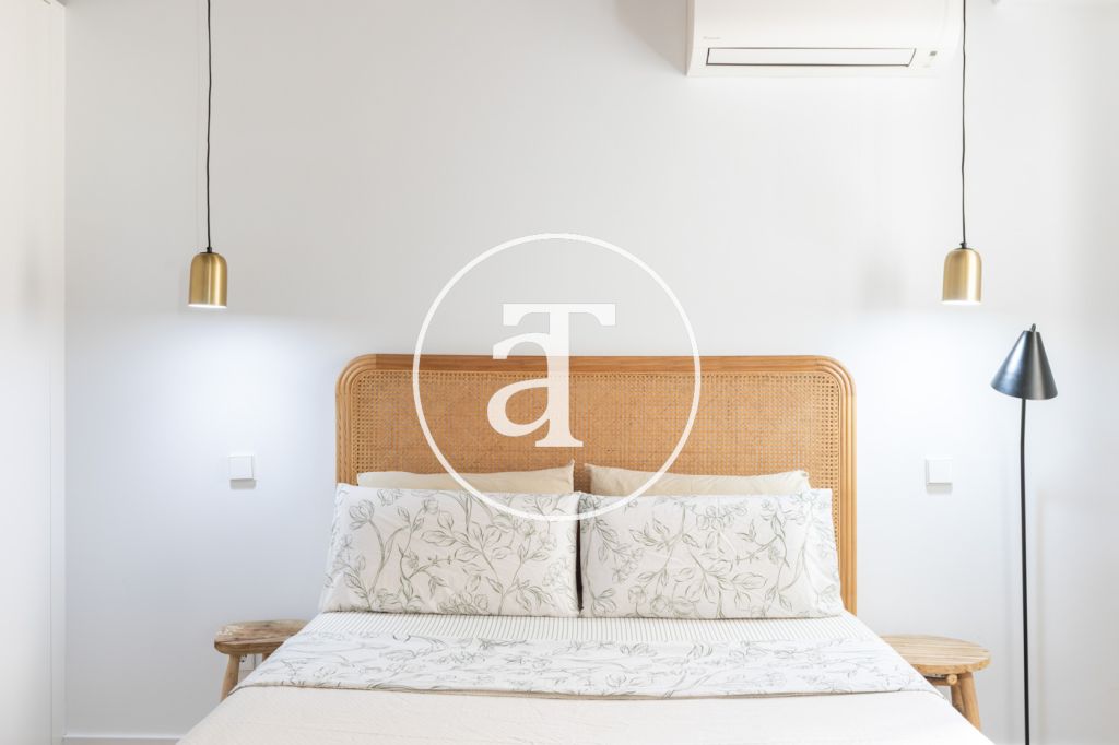 Monthly rental apartment with 1 bedroom and 1 bathroom in La Latina 19