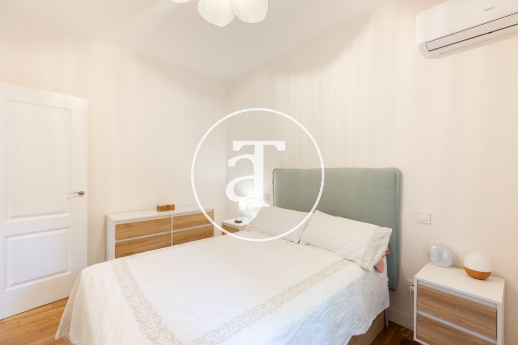 Piso de alquiler temporal de 2 habitaciones con estudio y baño en Latina cerca de la M30 18