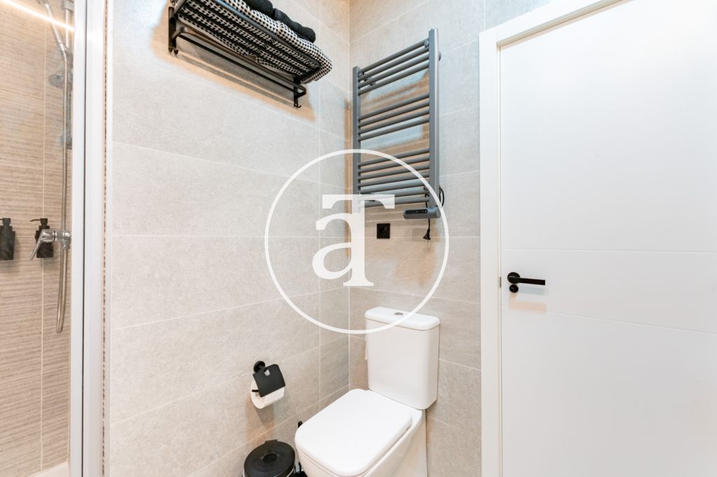 Piso de alquiler temporal de 1 habitación y 1 baño en Chopera 22