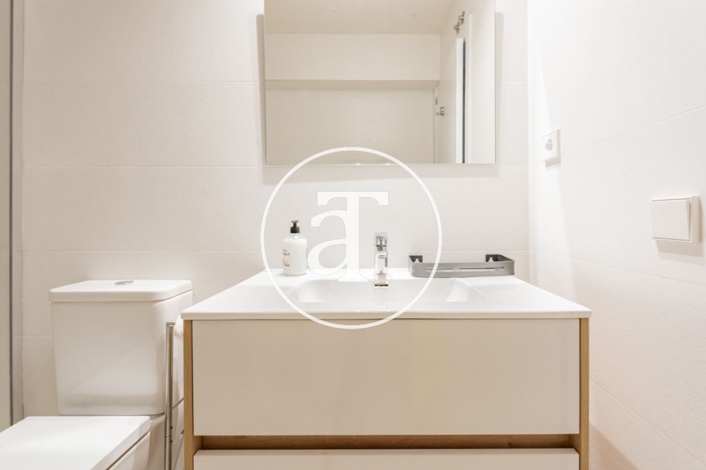 Piso de alquiler temporal de 1 habitación y 1 baño en Ciudad Lineal 21