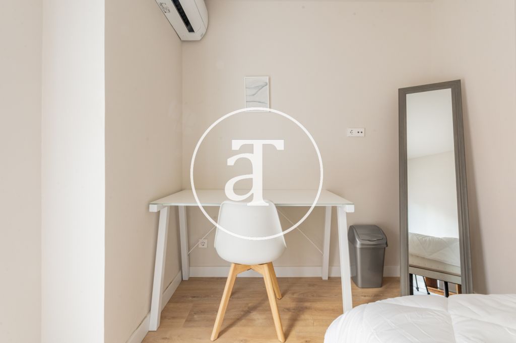 Piso de alquiler temporal de 1 habitación y 1 baño en Ciudad Lineal 19
