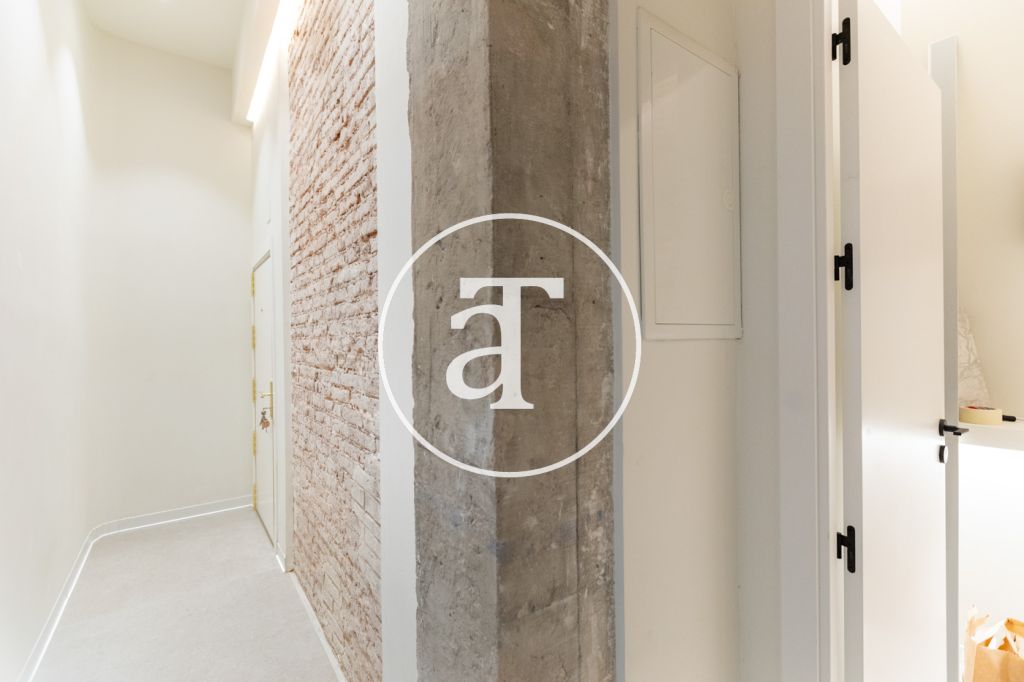 Estudio de alquiler temporal de 1 habitación y baño en Delicias 27